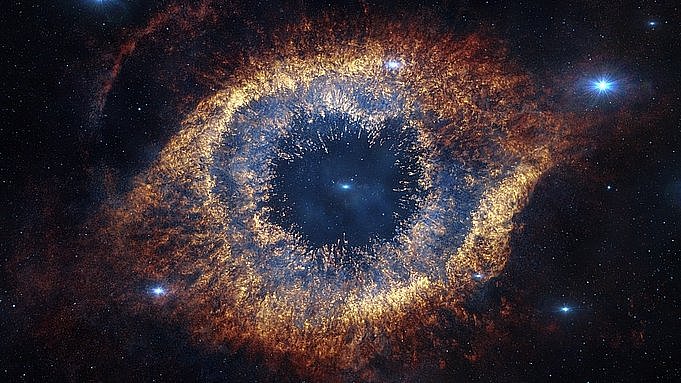 Helix Nebula Supernova in the Tarantual Nebula