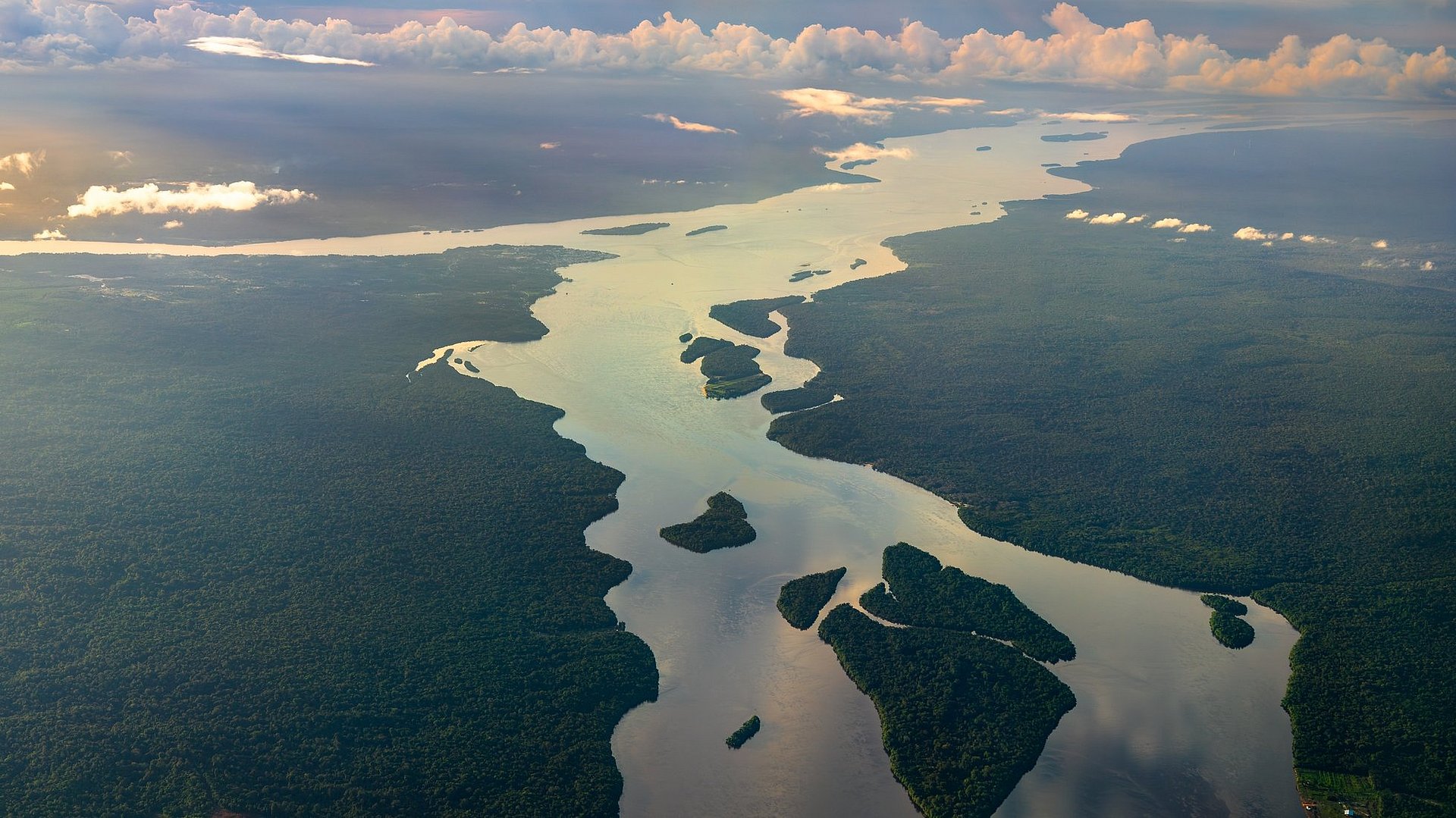 Der Amazons Regenwald gehört zu den vier wichtigsten miteinander verbundenen Teile des Klimasystems.