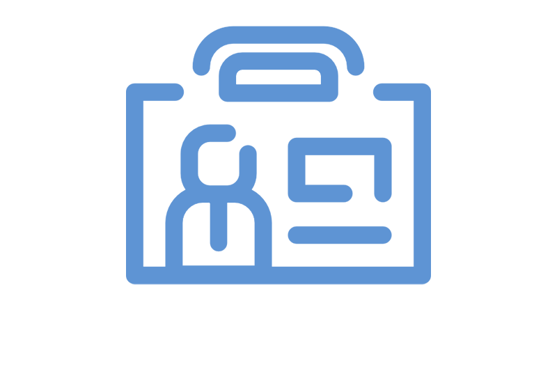 Graphical representation of a personal file