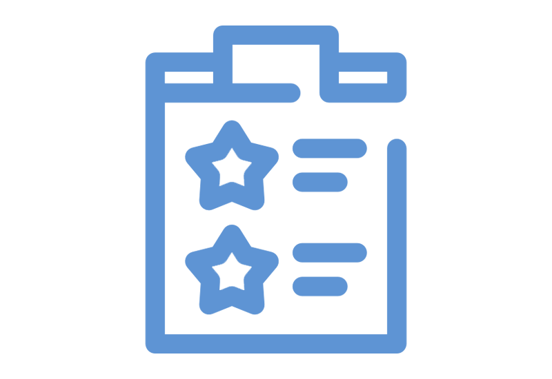 Graphic representation of a taffrail with a to-do list